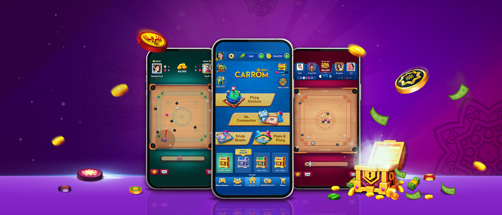 Carrom King 3D | Fun & Challenging Board Game 